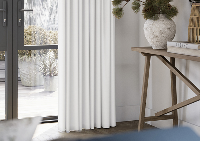 Atina (Blackout), Bright White - Made to Measure Curtains - Image 5